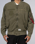 L-2B Rip And Repair Flight Jacket - OG-107 Green - LOADED