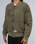 L-2B Rip And Repair Flight Jacket - OG-107 Green - LOADED
