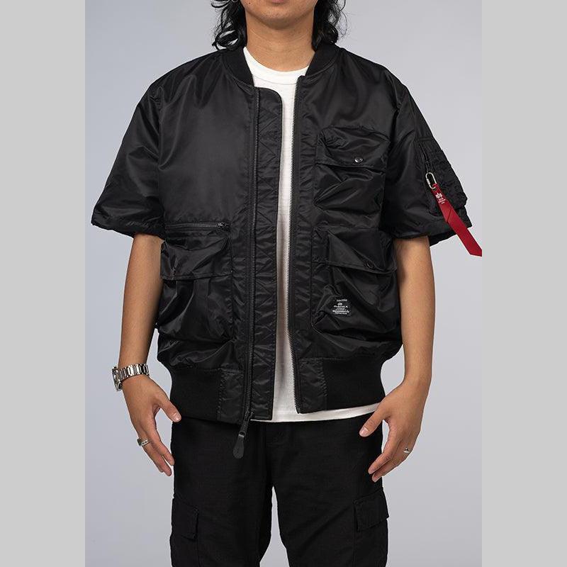 L-2B Short Sleeve Flight Jacket - Black – LOADED
