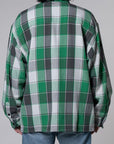 LR Cotton Plaid Shirt - Green - LOADED