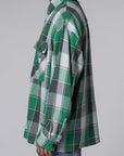 LR Cotton Plaid Shirt - Green - LOADED