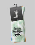 Men's Old Skool Tiedye Sock 3 Pack - Multi - LOADED