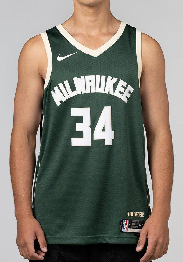 Milwaukee Bucks Icon Edition 2022/23 Nike Dri-Fit NBA Swingman Jersey