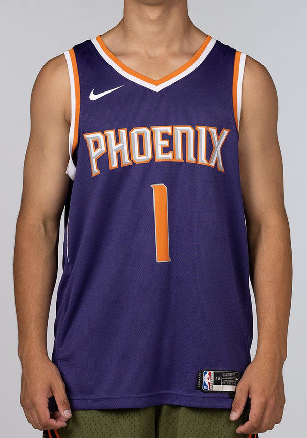 Devin Booker Phoenix Suns Icon Edition Swingman Jersey - Purple