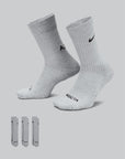 NOCTA Crew Sock (3 Pack) - Grey - LOADED