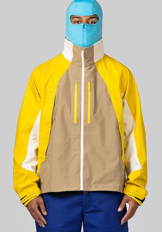 NOCTA X L'ART Balaclava Tech Hooded Jacket Khaki/Vivid Sulfur