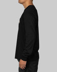 Pocket Long Sleeve - Black/Black - LOADED