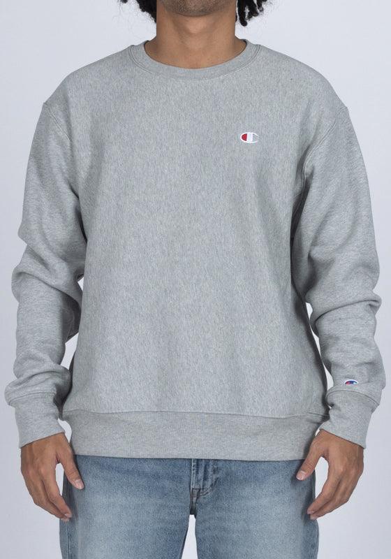 Reverse Weave Crew - Grey