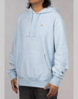 Reverse Weave Small C Hoodie - Sleeping Beauty - LOADED