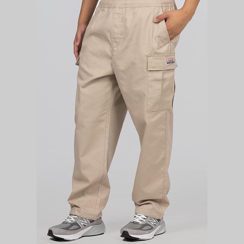 STUSSY RIPSTOP CARGO BEACH PANT NATURAL