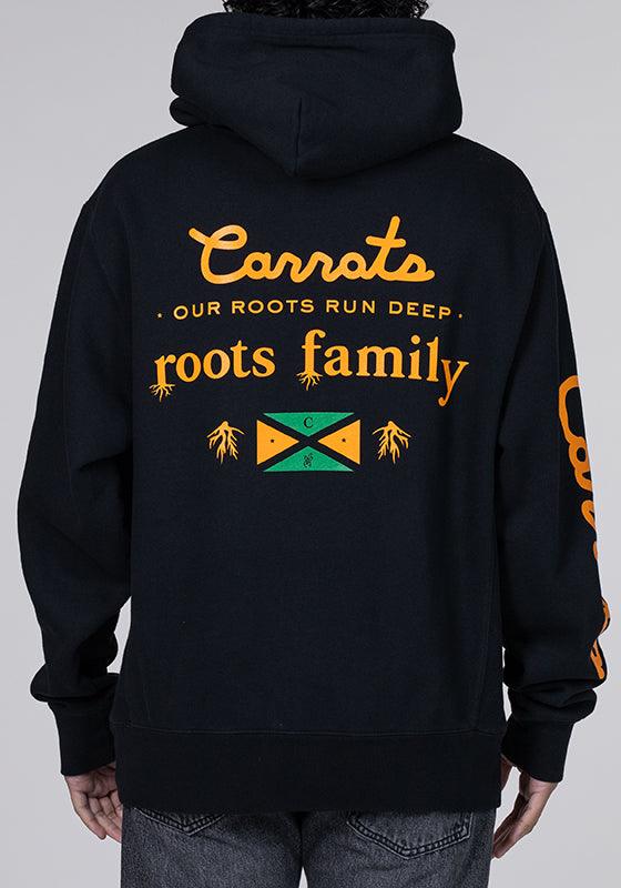 Roots Family Hoodie - Black - LOADED