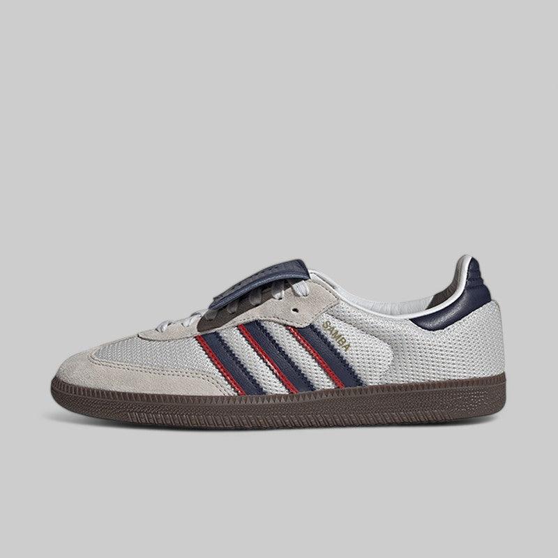 Samba LT - Crystal White/Dark Blue/Gum