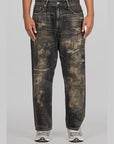 Savage Denim DP Wide Pant - Black - LOADED