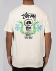 Skull Crest HW T-Shirt - Pigment Washed White - LOADED