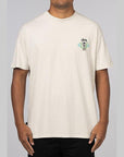 Skull Crest HW T-Shirt - Pigment Washed White - LOADED