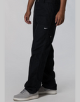 Double Paneled Pant - Black/White - LOADED