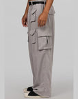 Twill Cargo Pant - Solid Grey - LOADED