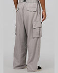 Twill Cargo Pant - Solid Grey - LOADED