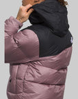 W 1996 Retro Nuptse Jacket - Fawn Grey/TNF Black - LOADED