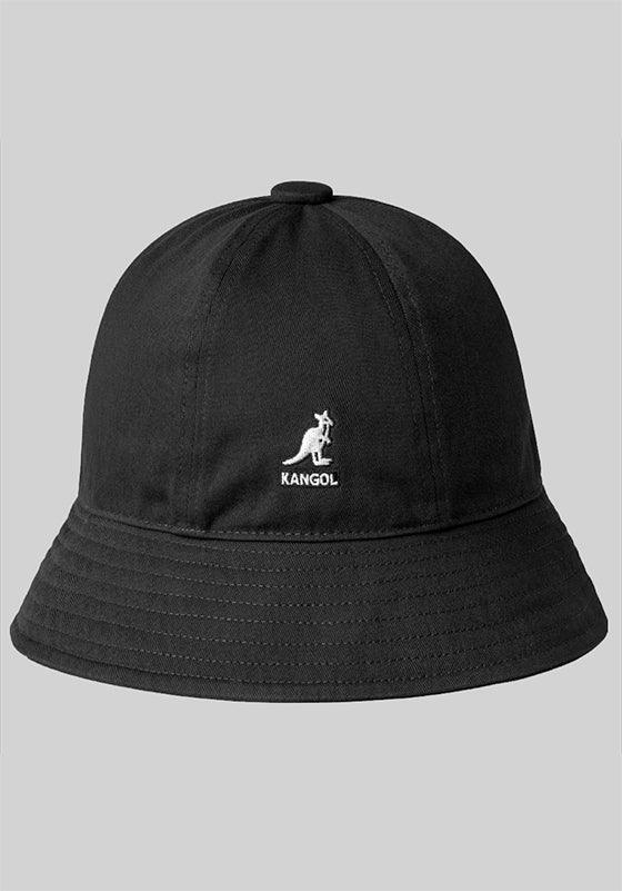 Washed Casual Bucket Hat - Black - LOADED
