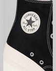 Women's Chuck 70 De Luxe Heel Hi - Black/Egret - LOADED