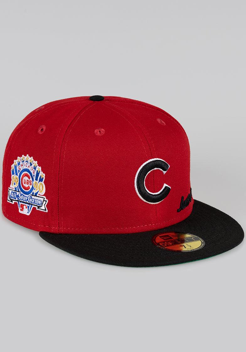 Chicago Cubs New Era Side Patch 59FIFTY Fitted Hat - Black