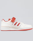 X Parley Forum Low - Chalk White/Red - LOADED