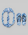 ABC Camo Beach Sandals - Blue