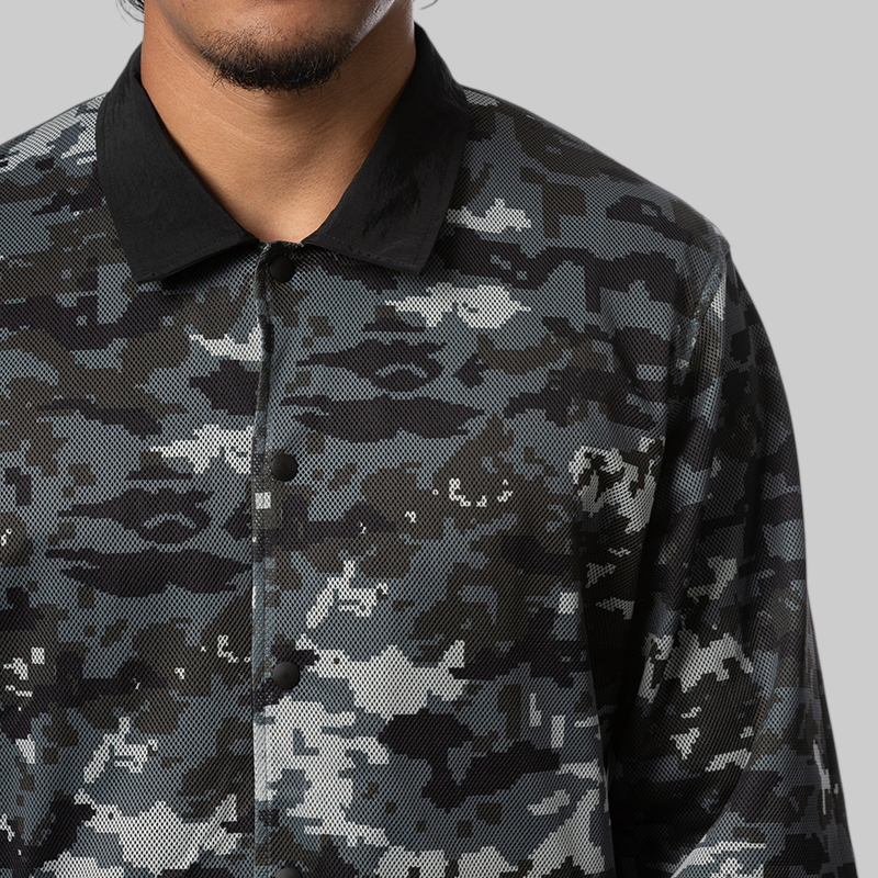 Bape Reversible Coach Jacket - Black