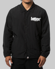 Bape Reversible Coach Jacket - Black