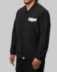 Bape Reversible Coach Jacket - Black