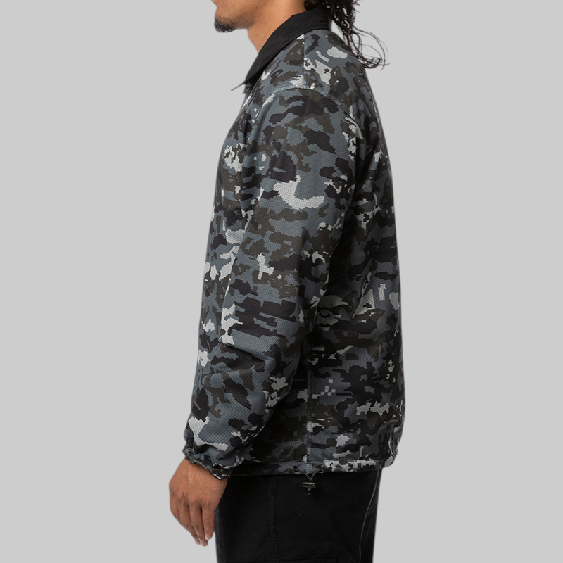 Bape Reversible Coach Jacket - Black