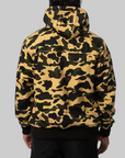 1st Camo Reversible Zip Hoodie Jacket - Yellow