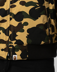 1st Camo Reversible Zip Hoodie Jacket - Yellow