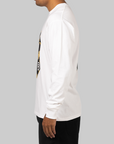 1st Camo Big Ape Head Long Sleeve - White/Yellow