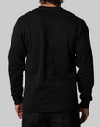 One Point Long Sleeve - Black