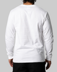 One Point Long Sleeve - White