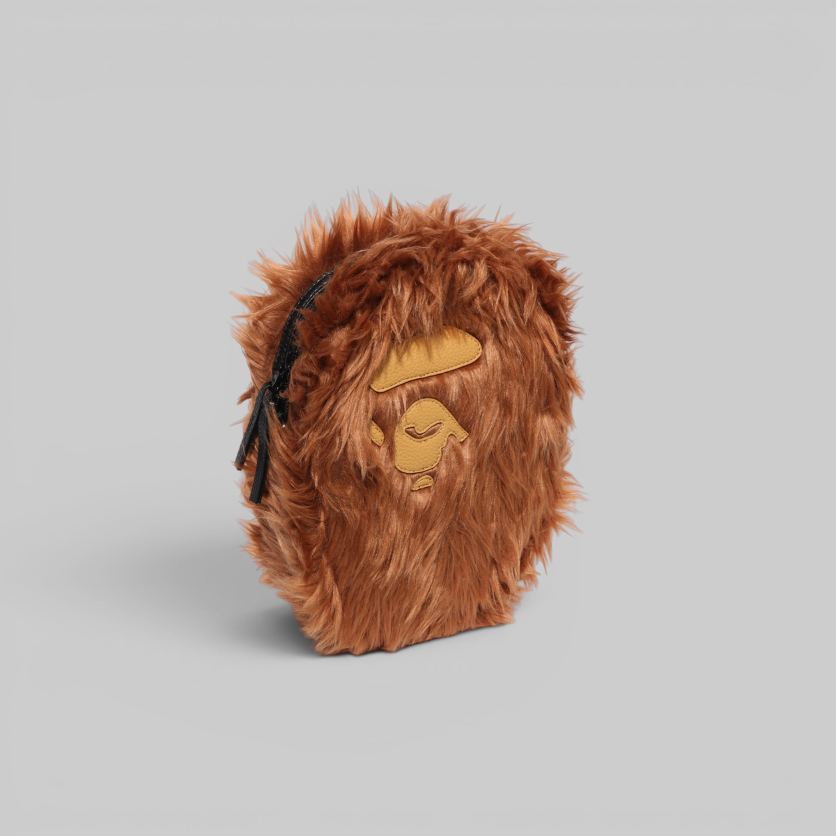 Ape Head Shoulder Bag - Brown