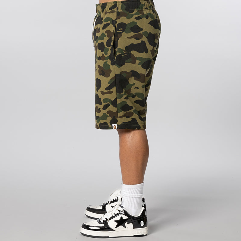 1st Camo Shark Sweat Short - Green