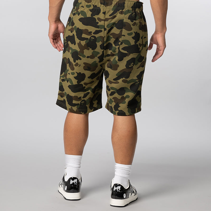 1st Camo Shark Sweat Short - Green