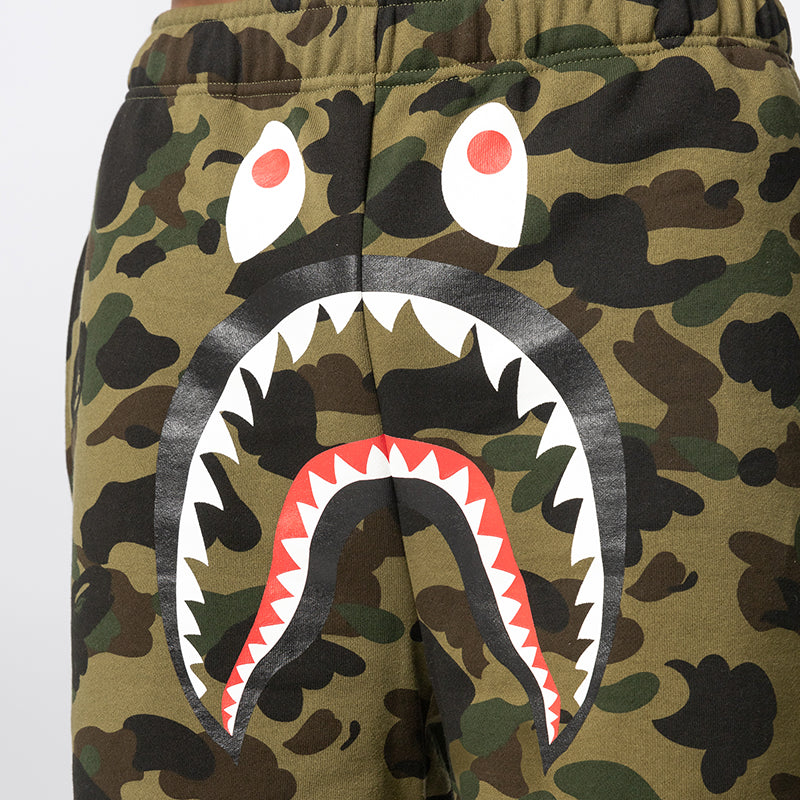 1st Camo Shark Sweat Short - Green