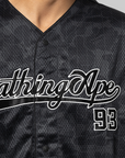 Camo Stripe Baseball Shirt - Black