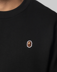 One Point Sweatshirt - Black