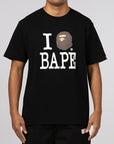 I Love Bape T-Shirt - Black