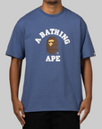 College T-Shirt - Navy