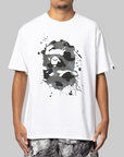 City Camo Painting Ape Head T-Shirt "Glow In The Dark"
