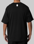 A Bathing Ape Logo Relaxed Fit T-Shirt - Black