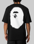 Ape Head A Bathing Ape Relaxed Fit T-Shirt - Black