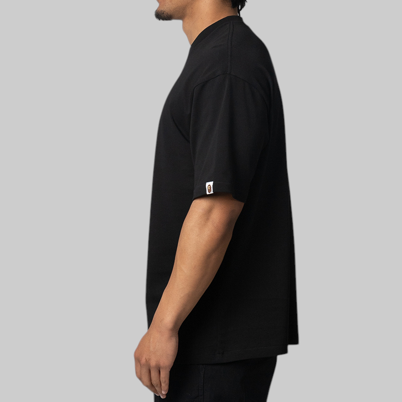Tonal Ape Head Relaxed Fit T-Shirt - Black