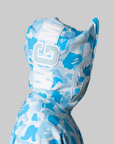 Icy Bape ABC Camo Shark Full Zip Hoodie - Sax